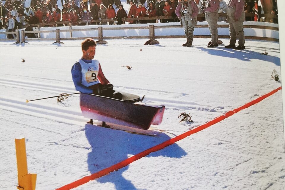 C'est une chute d'un toit qui a rendu Didier Riedlingler paraplégique. Il est devenu multi champion olyplique en ski assis.