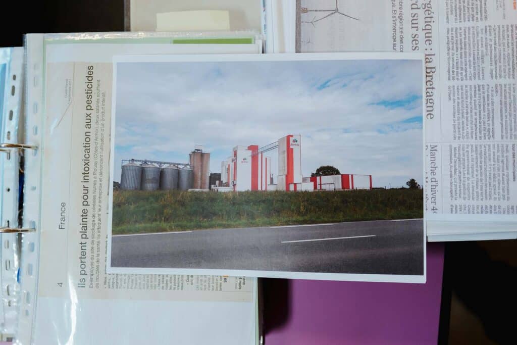 La photo d'une usine